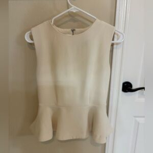 Size S Forever 21 Crepe Lined Peplum top